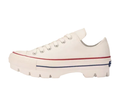 CONVERSE ALL STAR 100 CHUNK OX "WHITE"