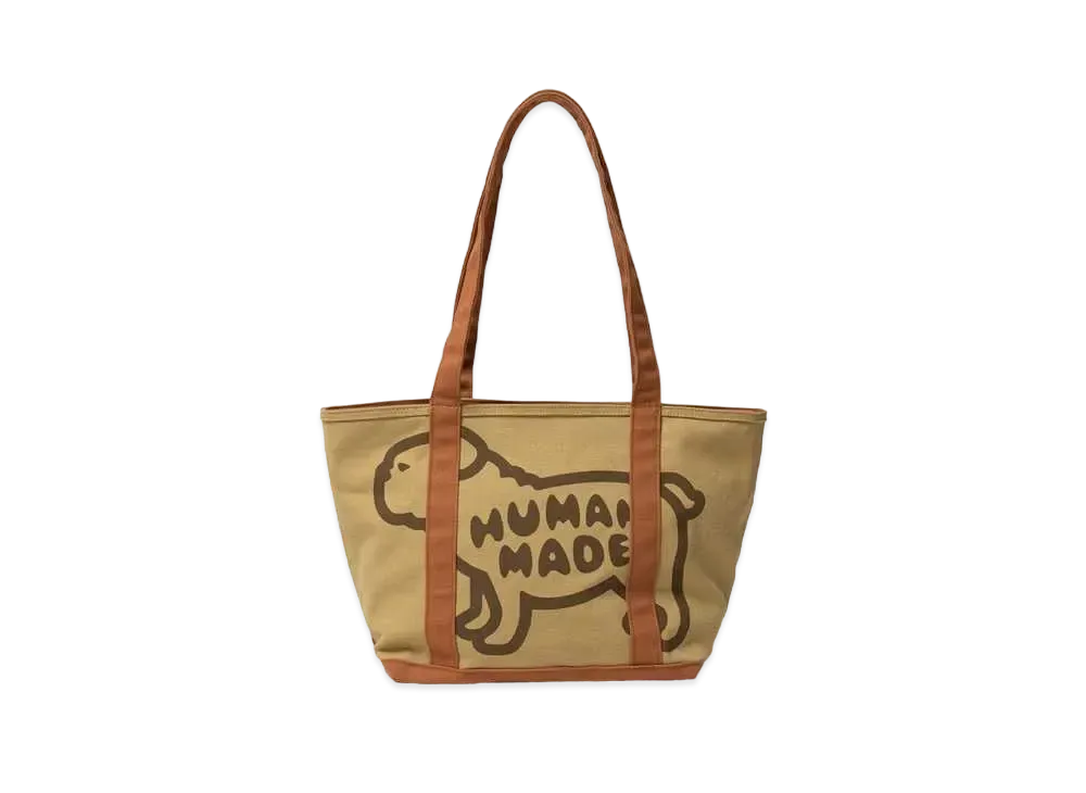 HUMAN MADE COLOR TOTE BAG MEDIUM "Tan"