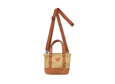 HUMAN MADE MINI SHOULDER COLOR TOTE BAG "Tan"