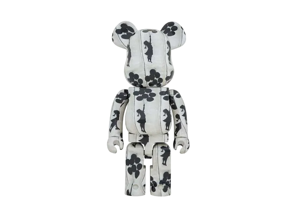 Bearbrick Flying Balloons Girl 1000%