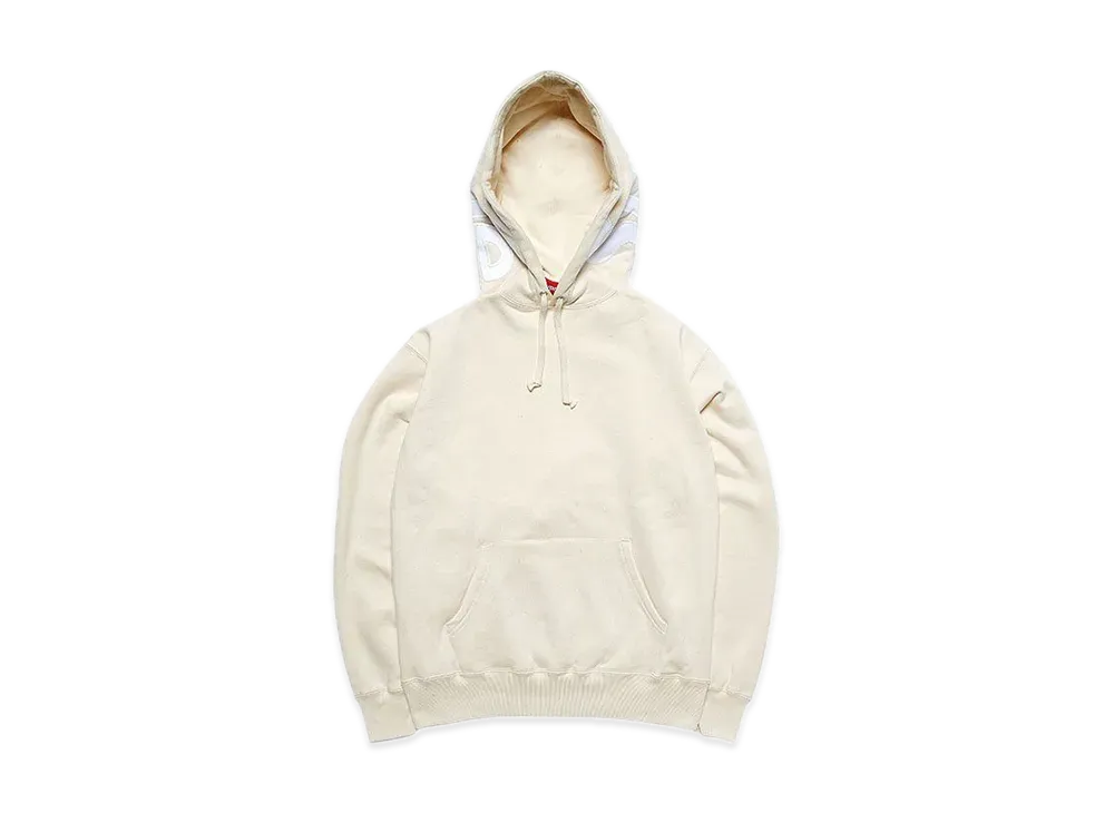 Supreme Contrast Hooded Sweatshirt "Natural"