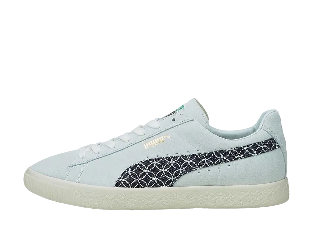 Sashiko × Puma Suede Vintage Made In Japan "Vaporous Grey"