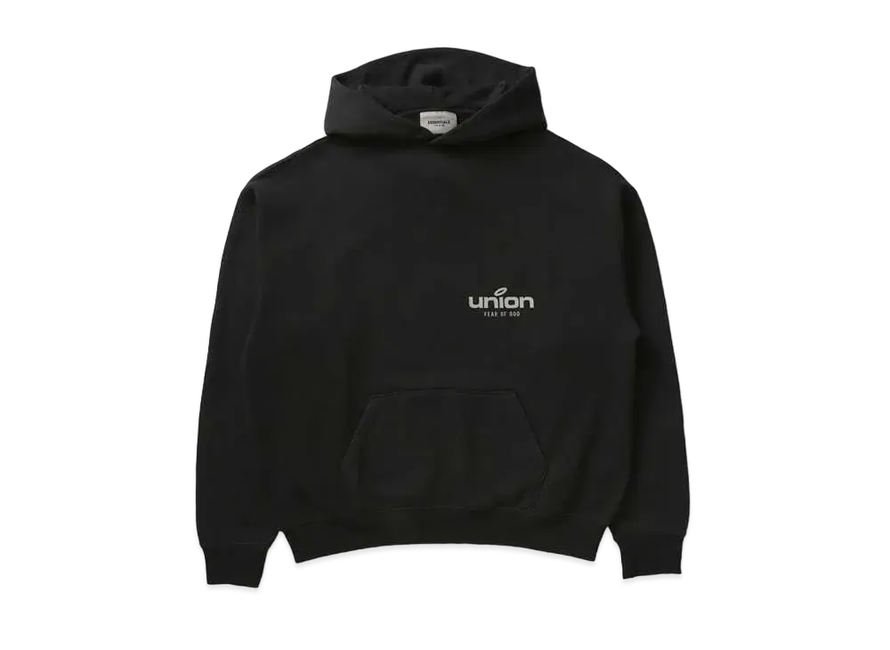 FEAR OF GOD ESSENTIALS × UNION Vintage Hoodie Vintage "Black"