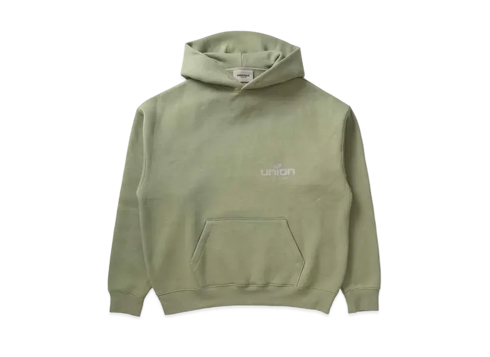 FEAR OF GOD ESSENTIALS × UNION Vintage Hoodie Vintage "Army"