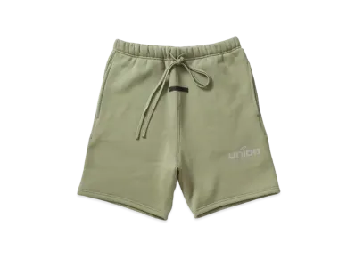 FEAR OF GOD ESSENTIALS × UNION Vintage Short Vintage "Green/Army"
