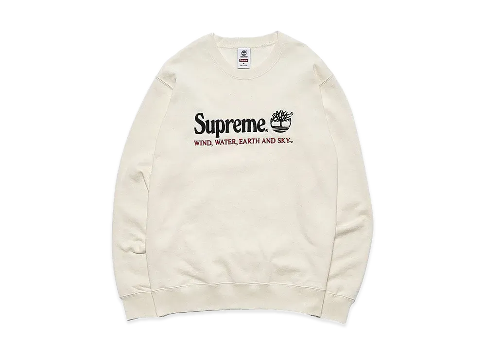 Supreme x Timberland Crewneck "Ivory"