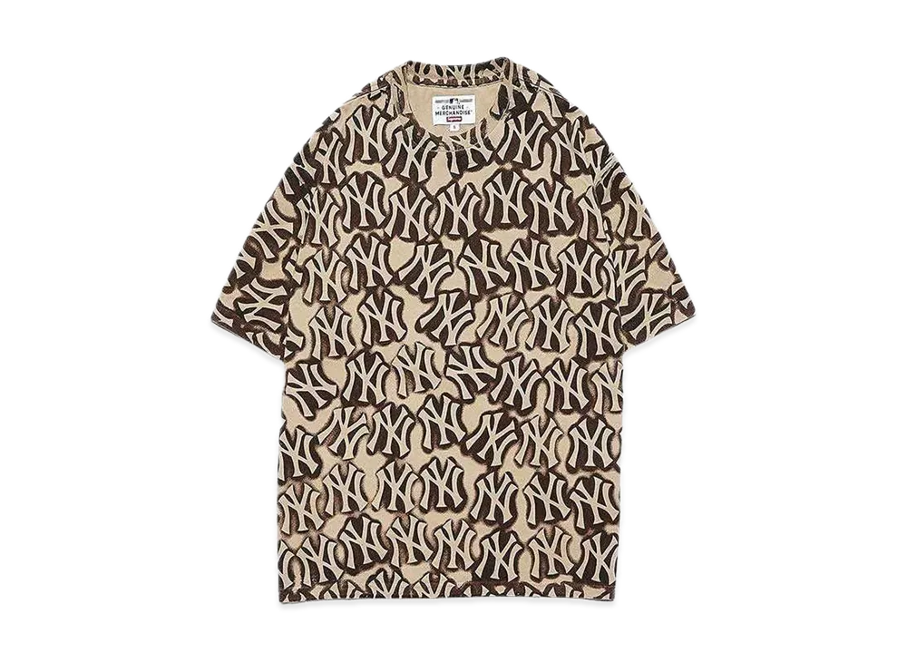 Supreme New York YankeesTM Airbrush S/S Top "Tan"