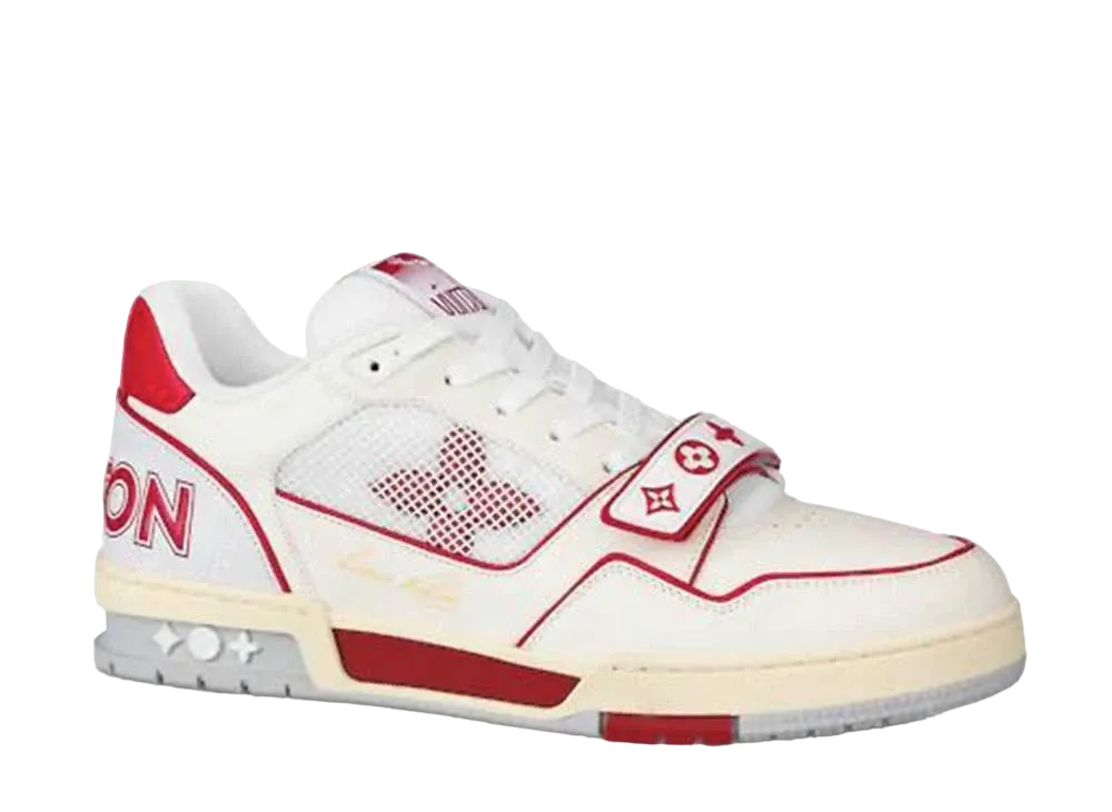 ルイヴィトン トレイナー ライン スニーカー ヴェール  "ルージュ"