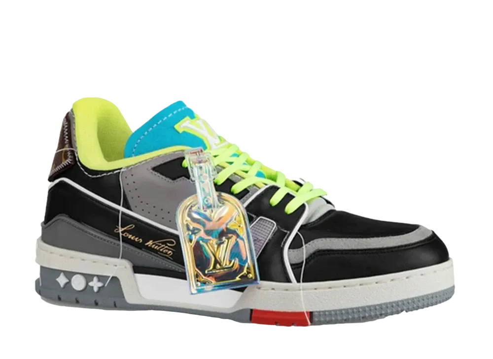 LOUIS VUITTON TRAINER LINE SNEAKER "BlackBlue"