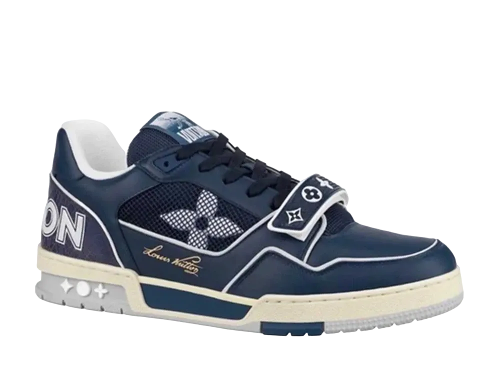 ルイヴィトン トレイナー ライン スニーカー 日本限定  "ネイビー"