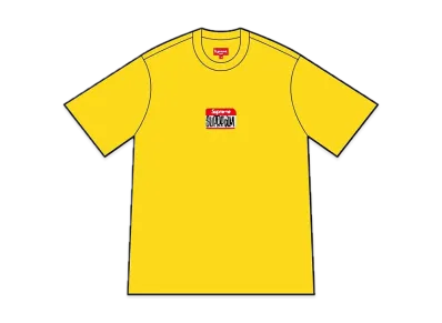 Supreme Gonz Nametag S/S Top "Yellow"