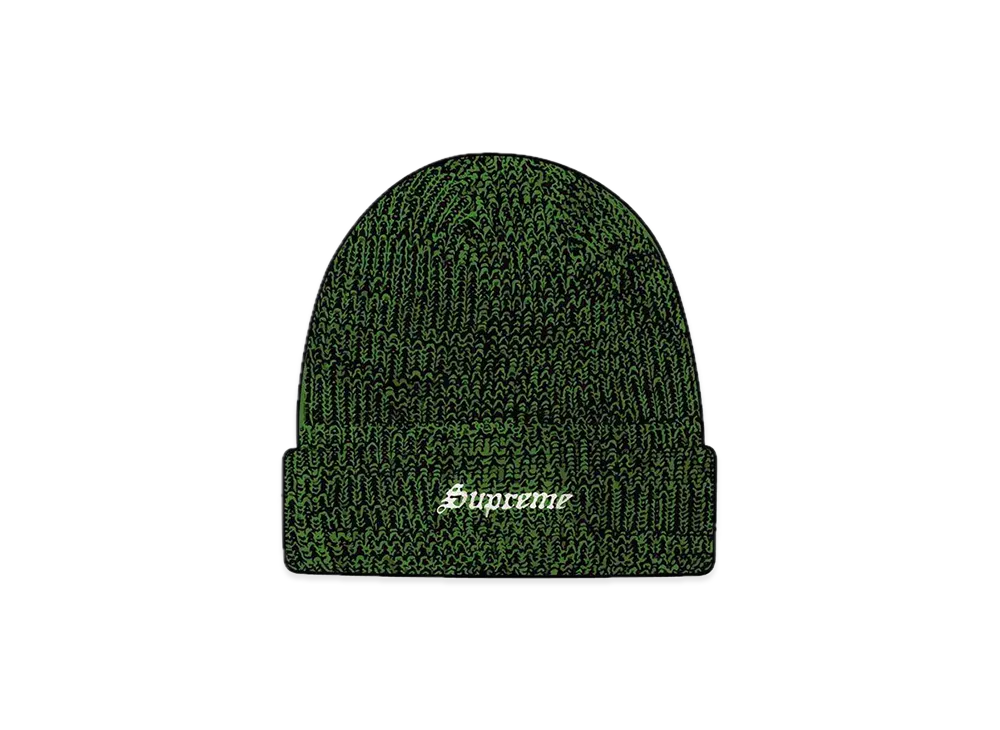 supreme loose stripe beanie グリーン系 Supreme Twisted Loose Gauge Beanie 