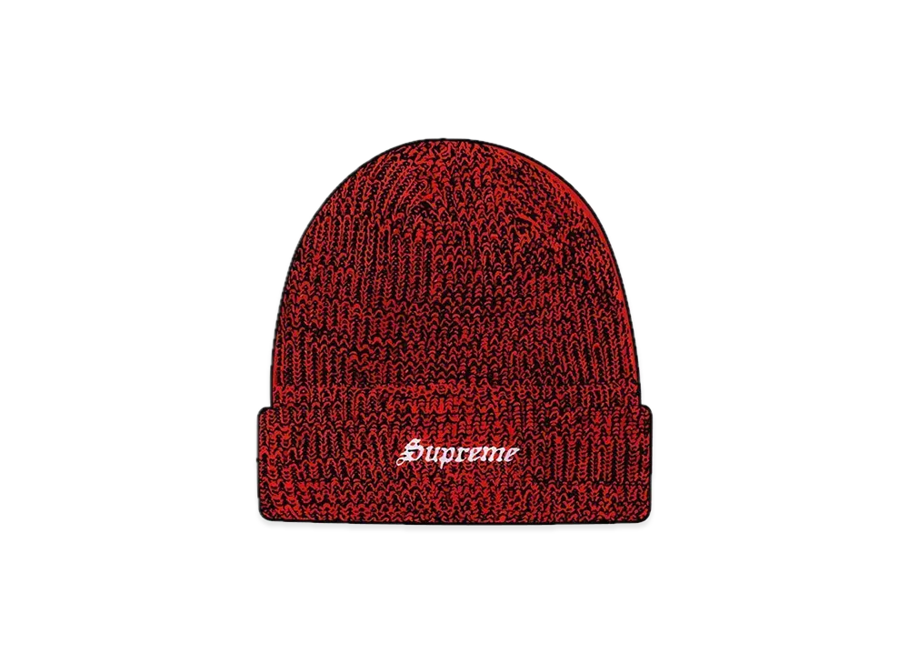 Supreme Twisted Loose Gauge Beanie "Neon Orange"