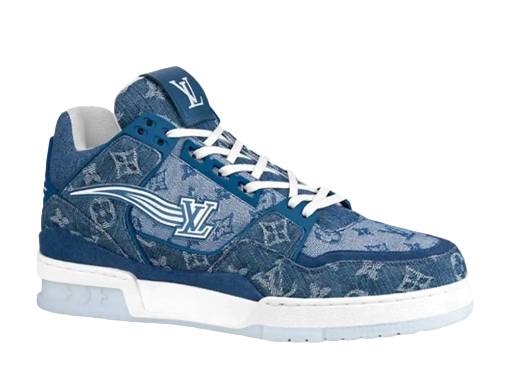 ルイヴィトン トレイナー ライン スニーカー "デニム"