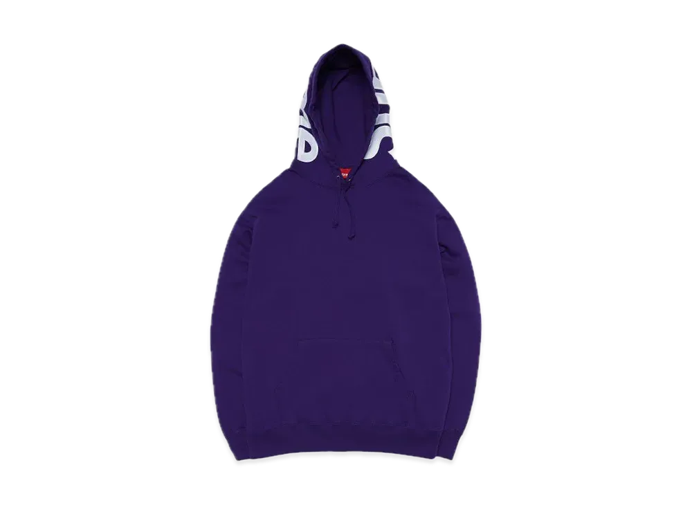 Supreme Contrast Hooded Sweatshirt "Purple"