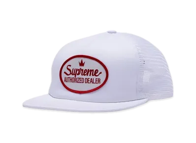 Supreme Authorized Mesh Back 5-Panel "White" (21FW)