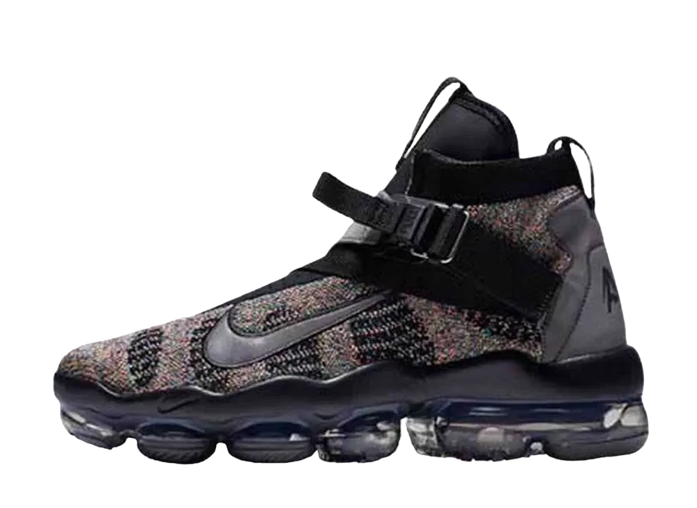 NIKE AIR VAPORMAX PRM FLYKNIT "BLACK SIGNAL BLUE"