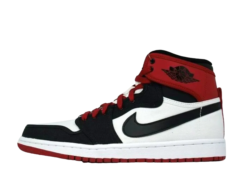ナイキ エアジョーダン1 レトロ ハイ KO "ホワイト/ブラック バーシティ レッド"
