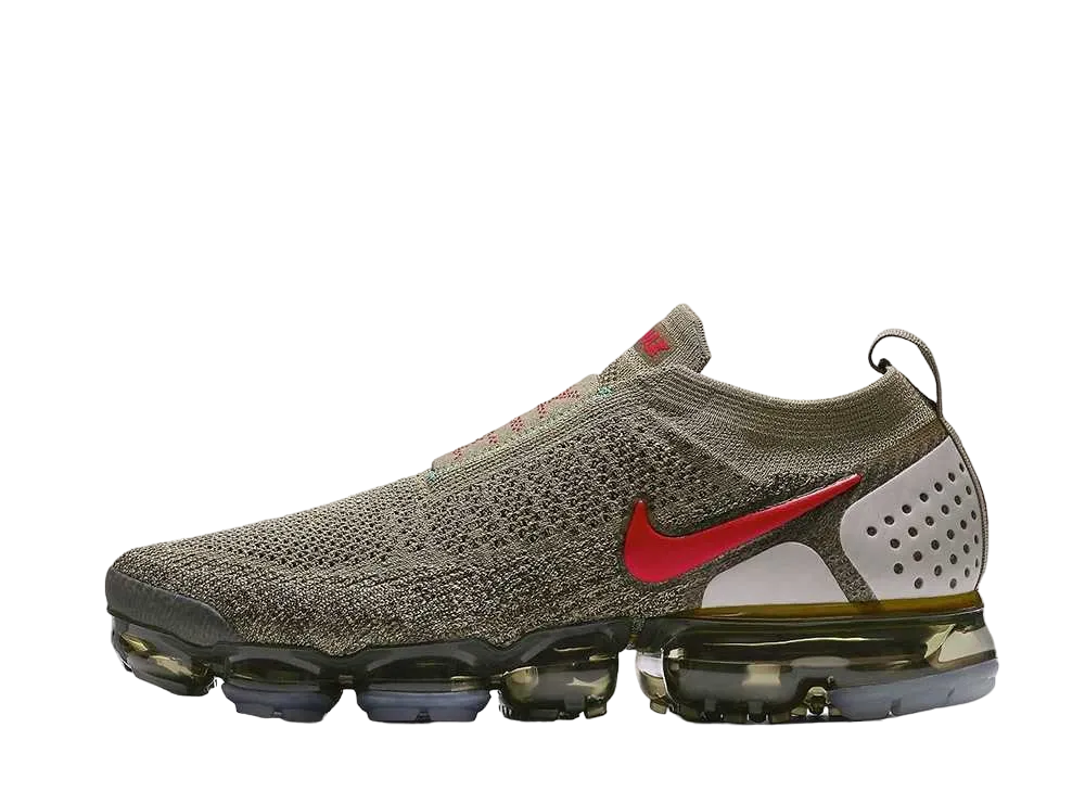 Nike Air Vapormax Moc 2 "Neutral Olive/Habanero Red"