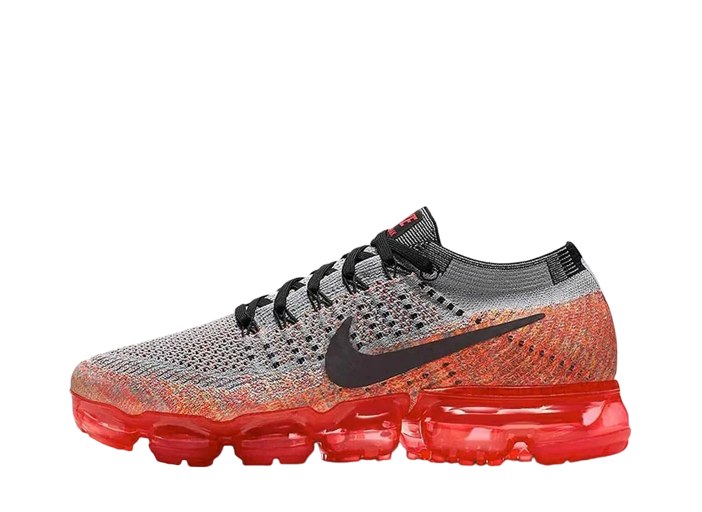NIKE Women's AIR VAPORMAX "WOLF GREY/BRIGHT CRIMSON"