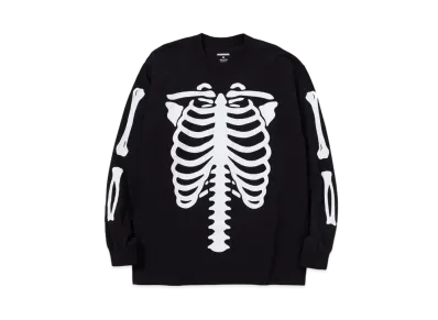 NEIGHBORHOOD BONES / C-TEE . LS "Black"