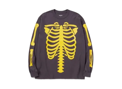 NEIGHBORHOOD BONES / C-TEE . LS "Grey"