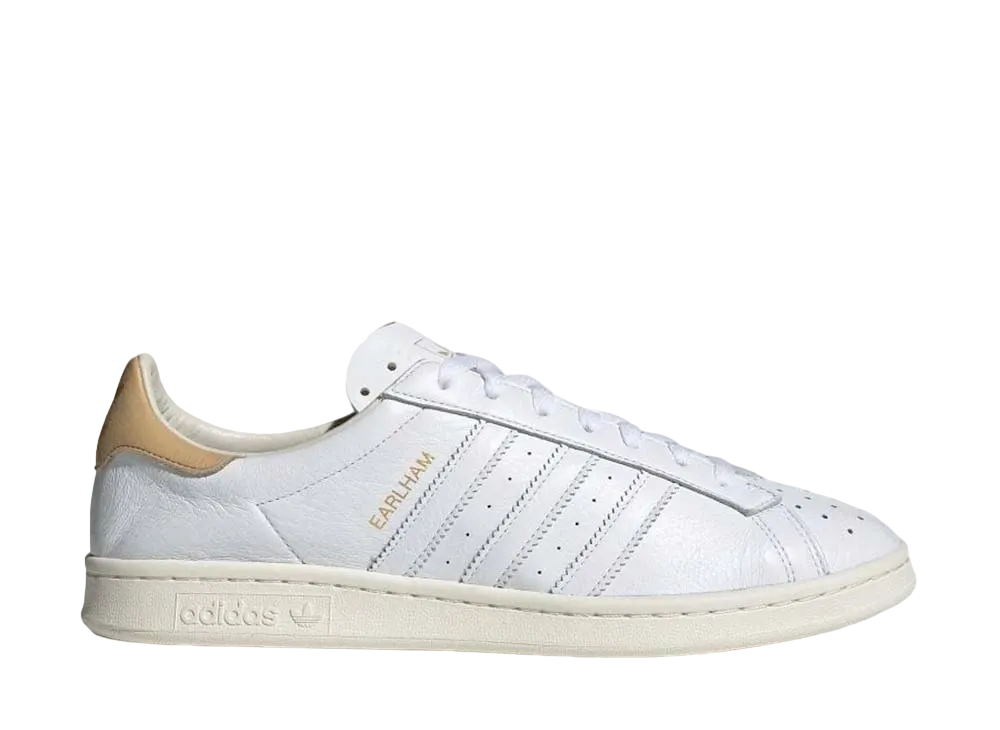 adidas Earlham "Footwear White/Gold Metallic"