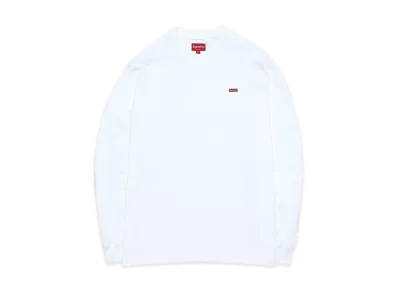 Supreme Small Box L/S Tee "White"(21SS)