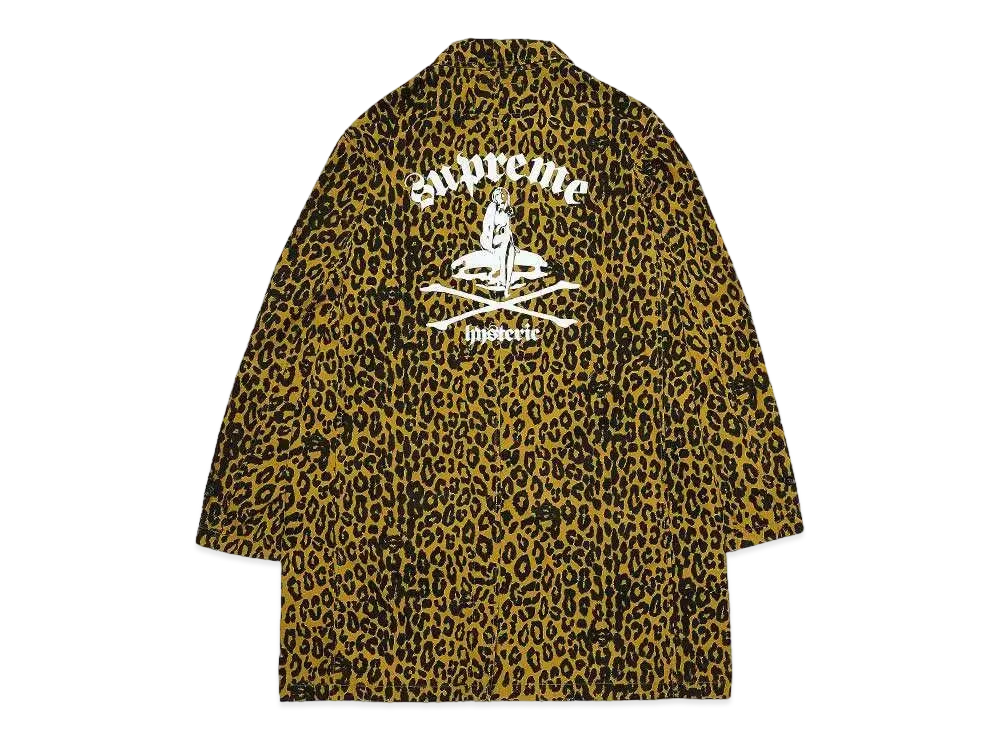 Supreme x HYSTERIC GLAMOUR Leopard Trench "Leopard Print"