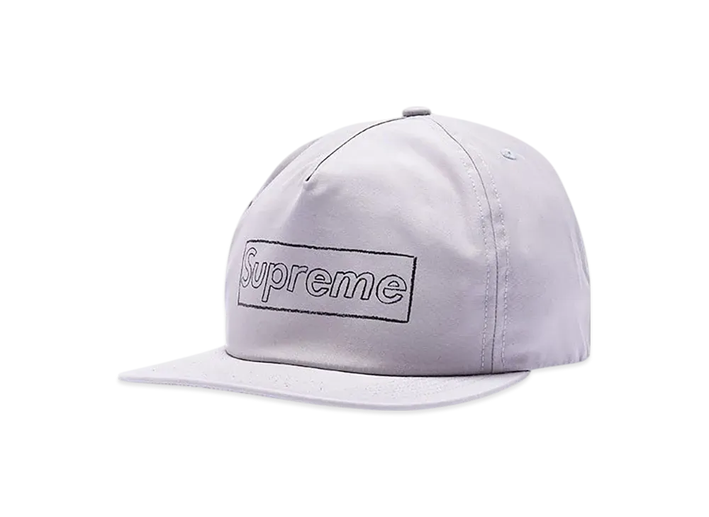 Supreme KAWS Chalk Logo 5-Panel "Grey"