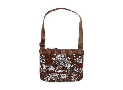 Supreme Bandana Tarp Side Bag "Brown"