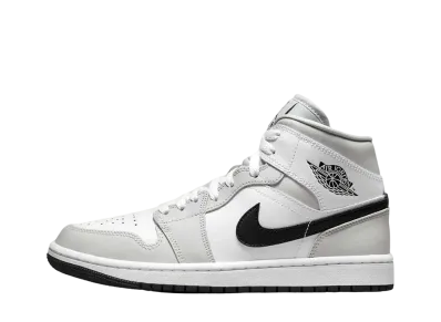 Nike Women's Air Jordan 1 Mid "Grey Fog/White/Black"