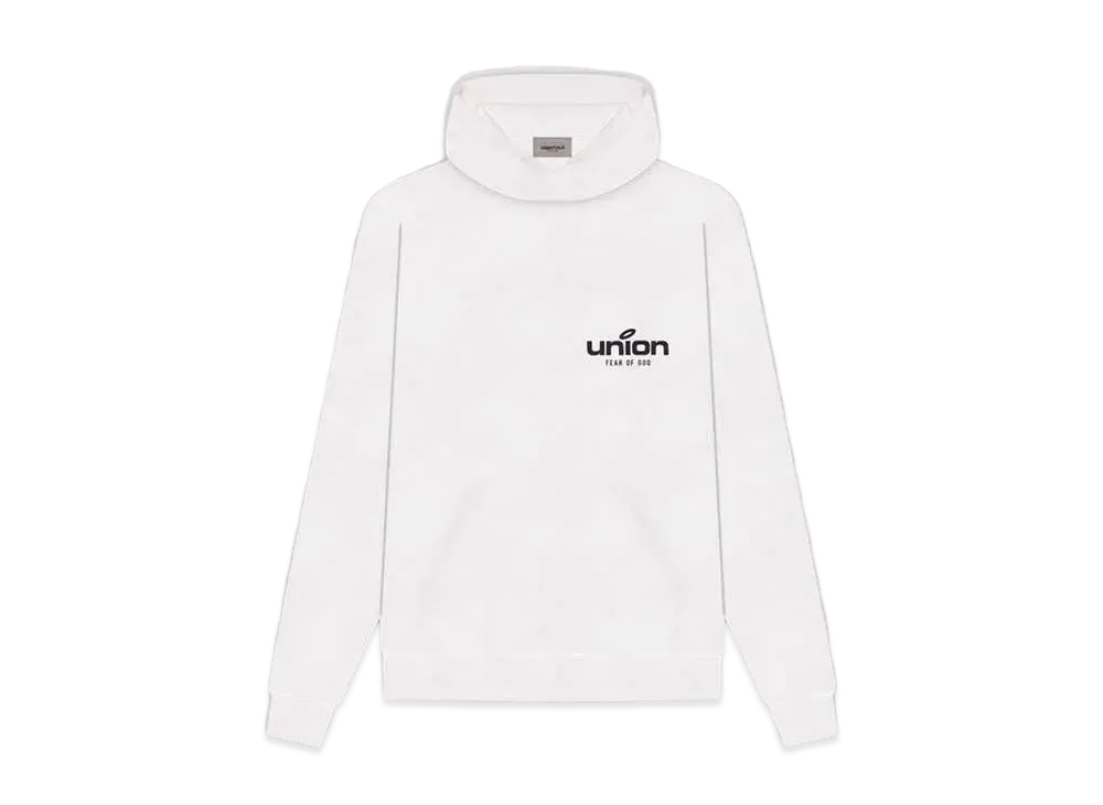 FEAR OF GOD ESSENTIALS × UNION Vintage Hoodie Vintage "White"