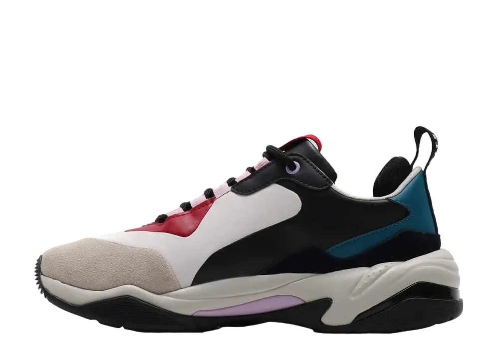 プーマ ウィメンズ サンダー リブ ドロワ "グレイシャー グレー バルバドス チェリー"