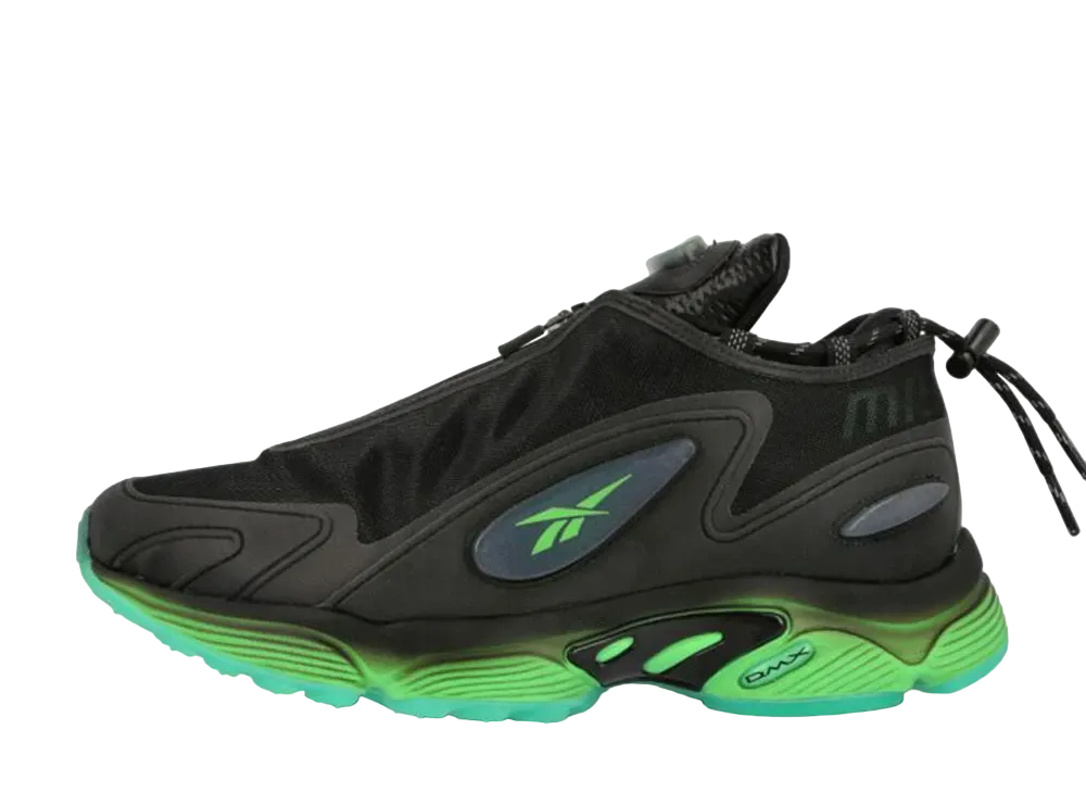 ミスビへイブ × リーボック デイトナ DMX "ブラック グリーン"