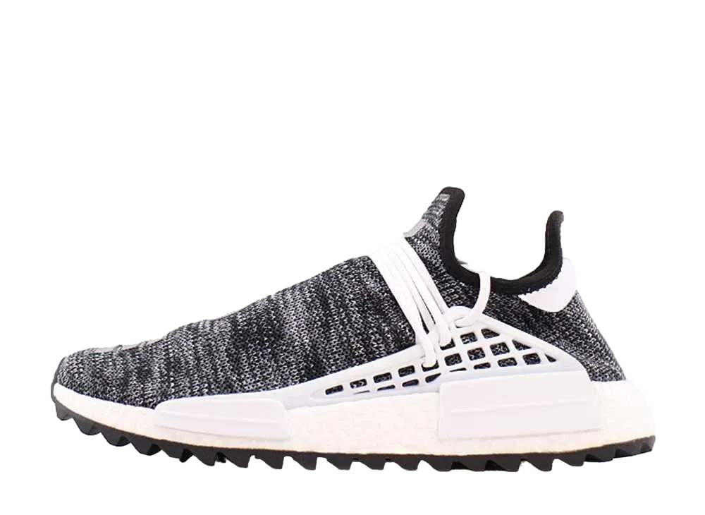 Pharrell Williams × adidas NMD Human Race Trail Hu "Core Black"