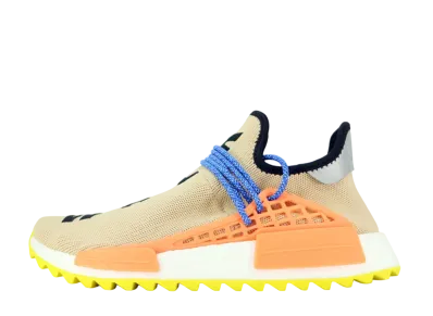 Pharrell Williams × adidas NMD Human Race Trail Hu "Pale Nude/Core Black/Yellow"