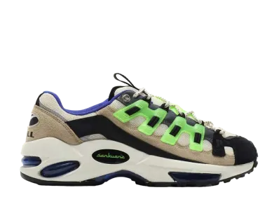 サンクアンズ × プーマ セル エンデューラ "クラウド クリーム/グリーン ゲッコウ ブラック"