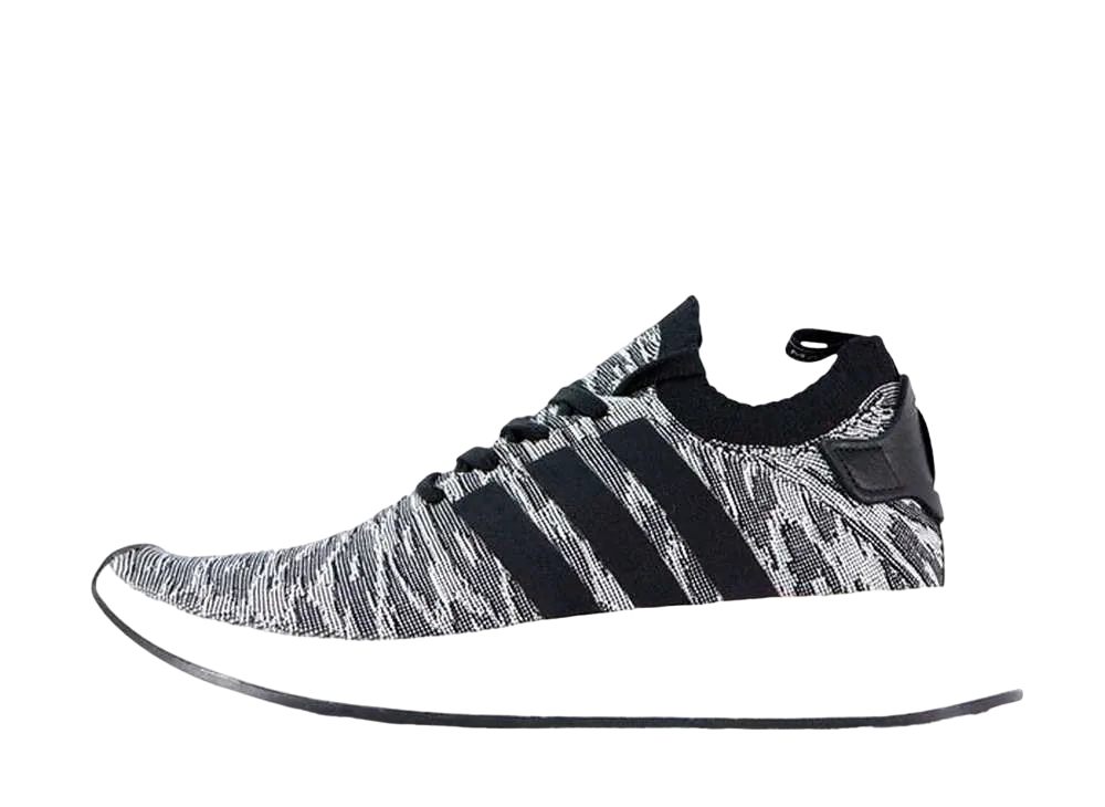 adidas NMD R2 "BLACK WHITE FUTURE HARVEST"