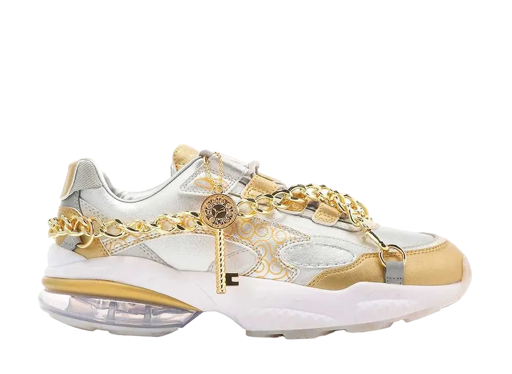 ワンピース × プーマ セル ヴェノム "シルバー/チーム ゴールド"