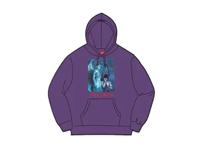 Supreme The Crow Hooded Sweatshirt "Purple"