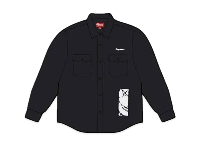 Supreme The Crow Work Shirt "Black"