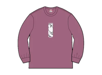 Supreme The Crow L/S Tee "Plum"
