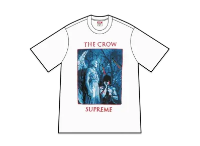 Supreme The Crow Tee "White"