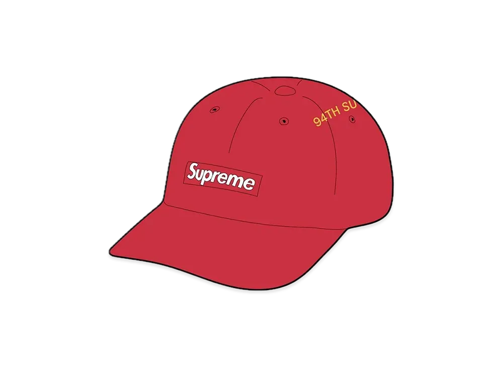 Supreme Military Camp Cap "Red" (21FW)