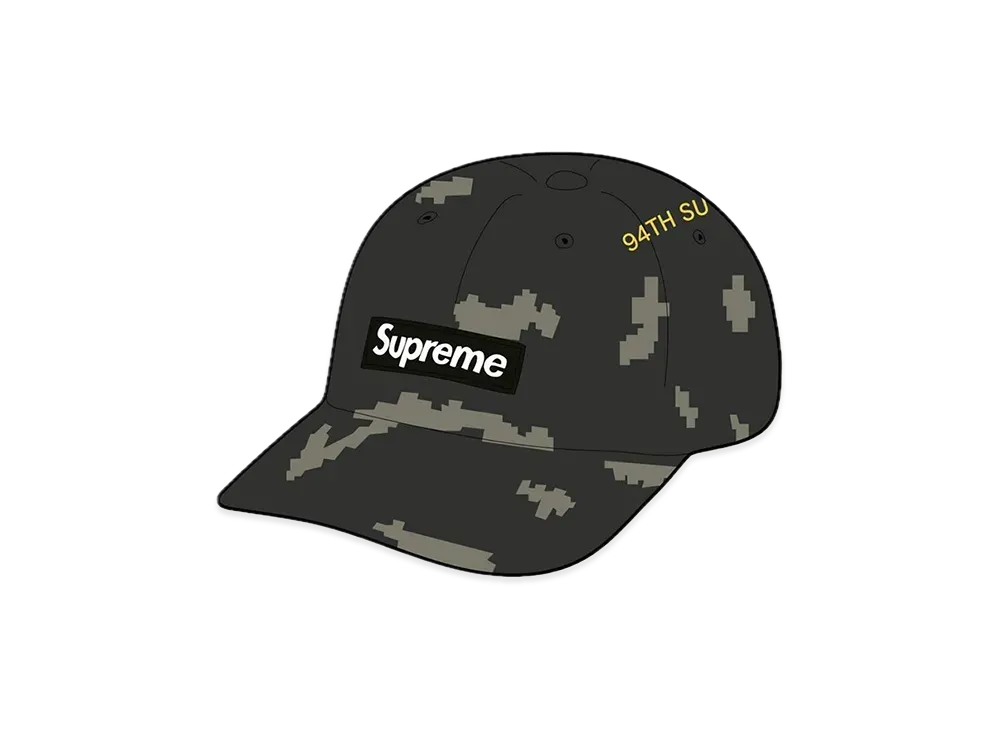 Supreme Military Camp Cap "Black Camo" (21FW)