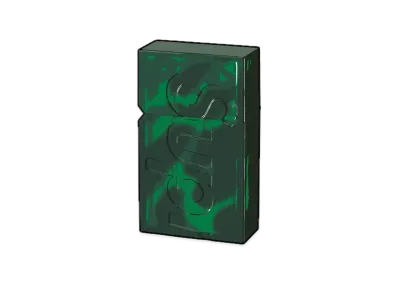 Supreme x Tsubota Pearl Hard Edge Lighter "Green"