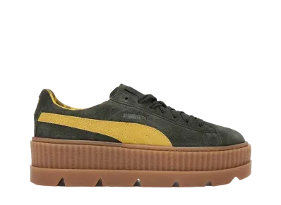 Rihanna × Puma Women's Cleated Creeper Fenty Suede "Green"