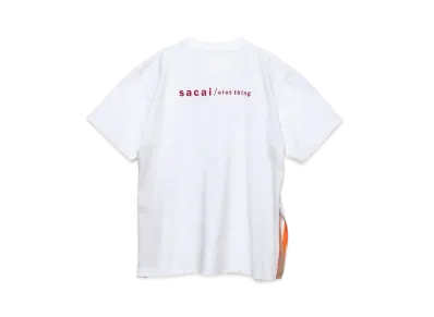sacai sacai x CLOT T-Shirt "White"