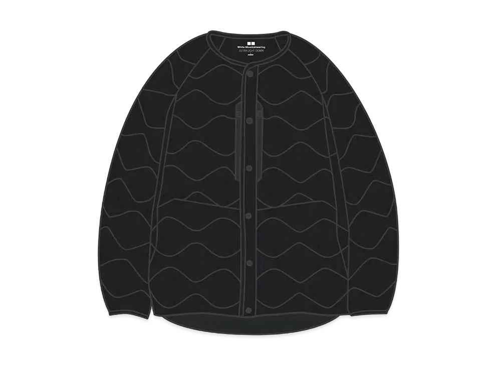 Uniqlo White Mountaineering Ultra Light Down Oversize Jacket "Black"